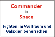 Online Spiele Lk. Zollernalbkreis - Sci-Fi - Commander in Space